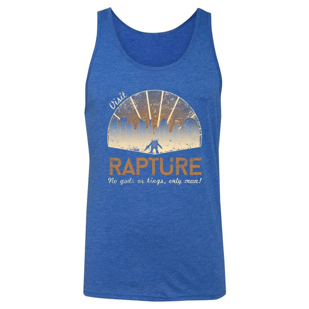 Unisex Jersey Tank - U8F14F5J - True Royal Triblend - 12