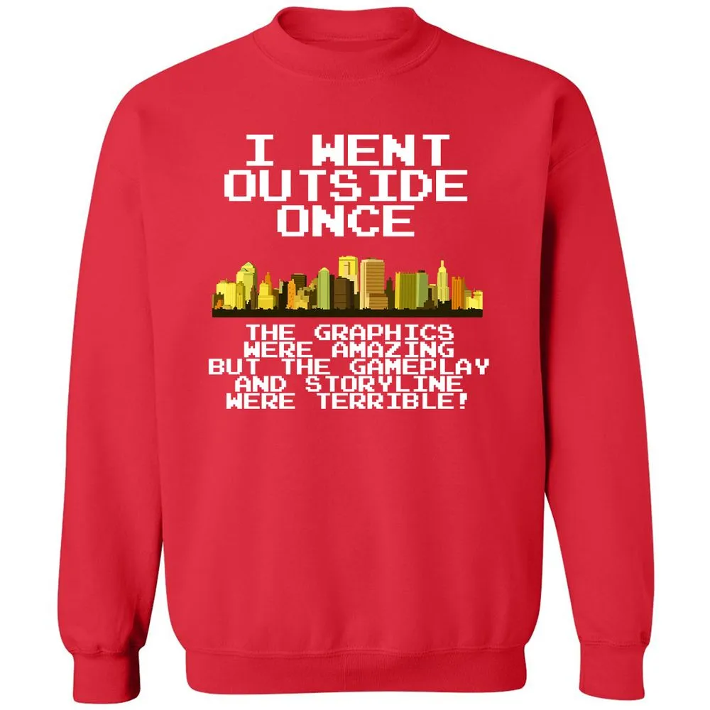 Classic Unisex Sweatshirt - QDWGMGUT - Red - 5