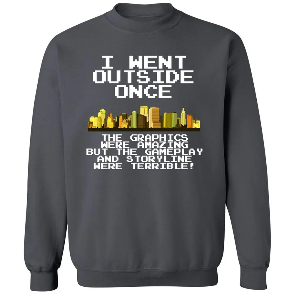 Classic Unisex Sweatshirt - QDWGMGUT - Charcoal - 7