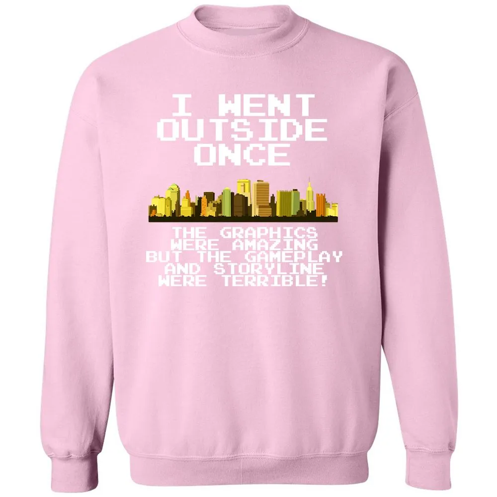 Classic Unisex Sweatshirt - QDWGMGUT - Light Pink - 3