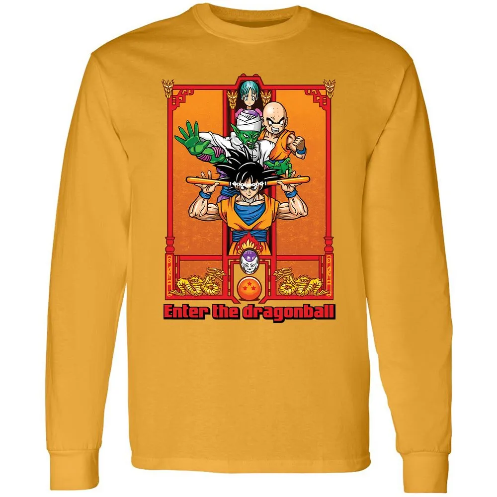 Long Sleeve T-Shirt - 7C3RNEKR - Gold - 9
