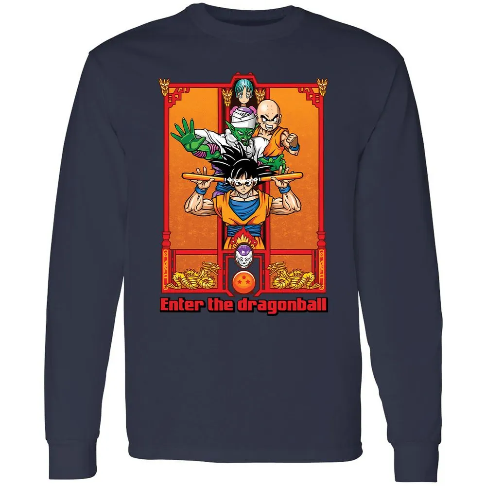 Long Sleeve T-Shirt - 7C3RNEKR - Navy - 2