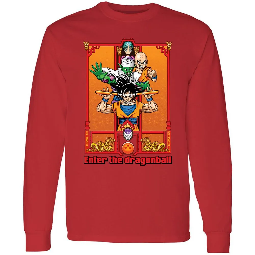 Long Sleeve T-Shirt - 7C3RNEKR - Red - 14