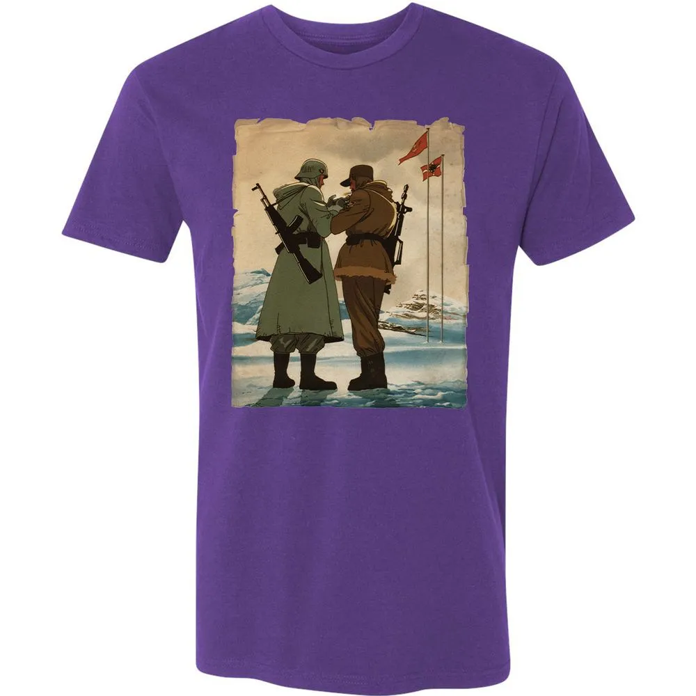 Premium Unisex T-Shirt - CLAQUN6G - Purple Rush - 7