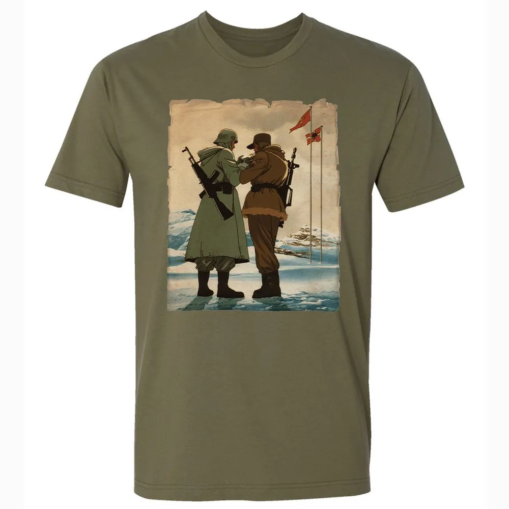 Premium Unisex T-Shirt - CLAQUN6G - Military Green - 5