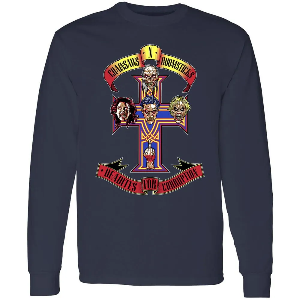 Long Sleeve T-Shirt - 396TMNPN - Navy - 2