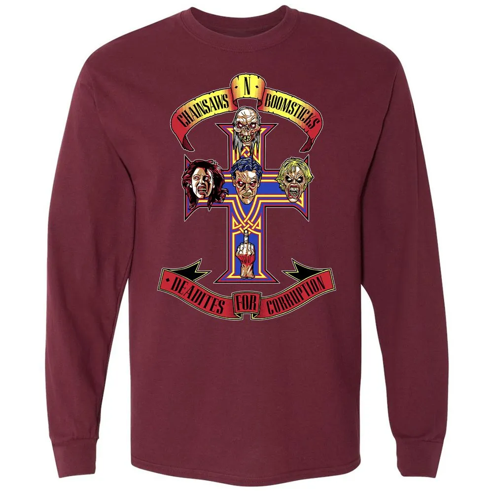 Long Sleeve T-Shirt - 396TMNPN - Maroon - 11