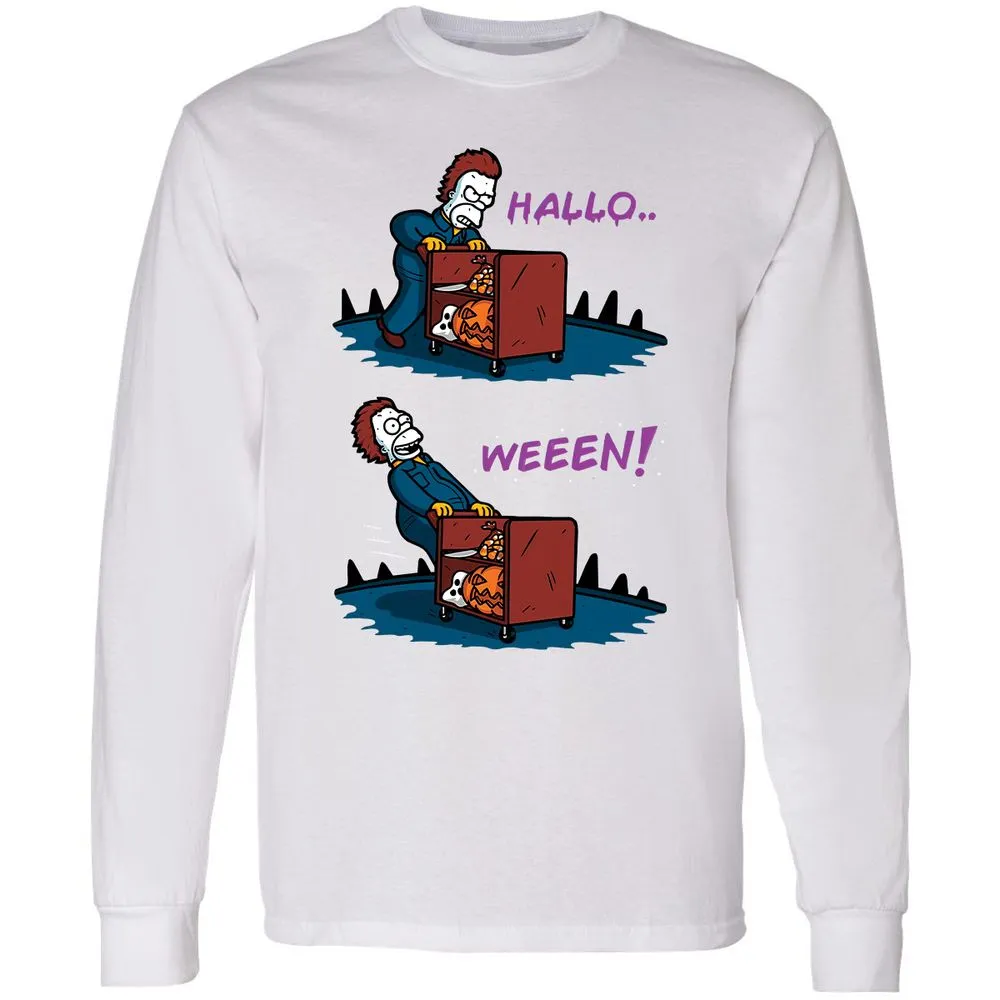 Long Sleeve T-Shirt - F7MVULQP - White - 5