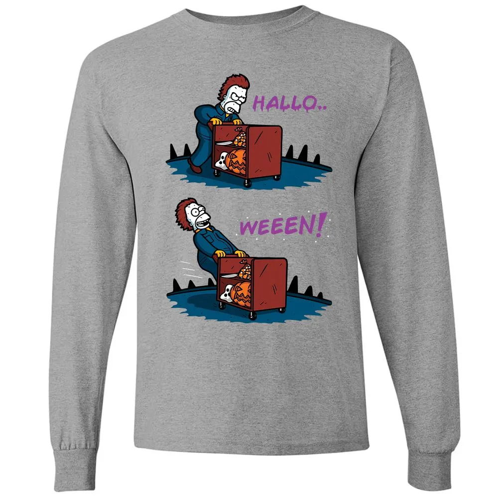 Long Sleeve T-Shirt - F7MVULQP - Graphite Heather - 6