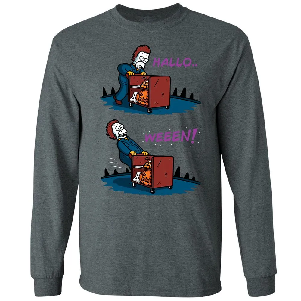 Long Sleeve T-Shirt - F7MVULQP - Dark Heather - 15