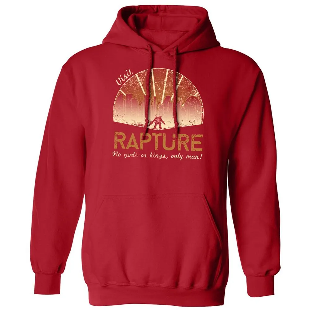 Classic Unisex Hoodie - PUSP7GWX - Red - 5