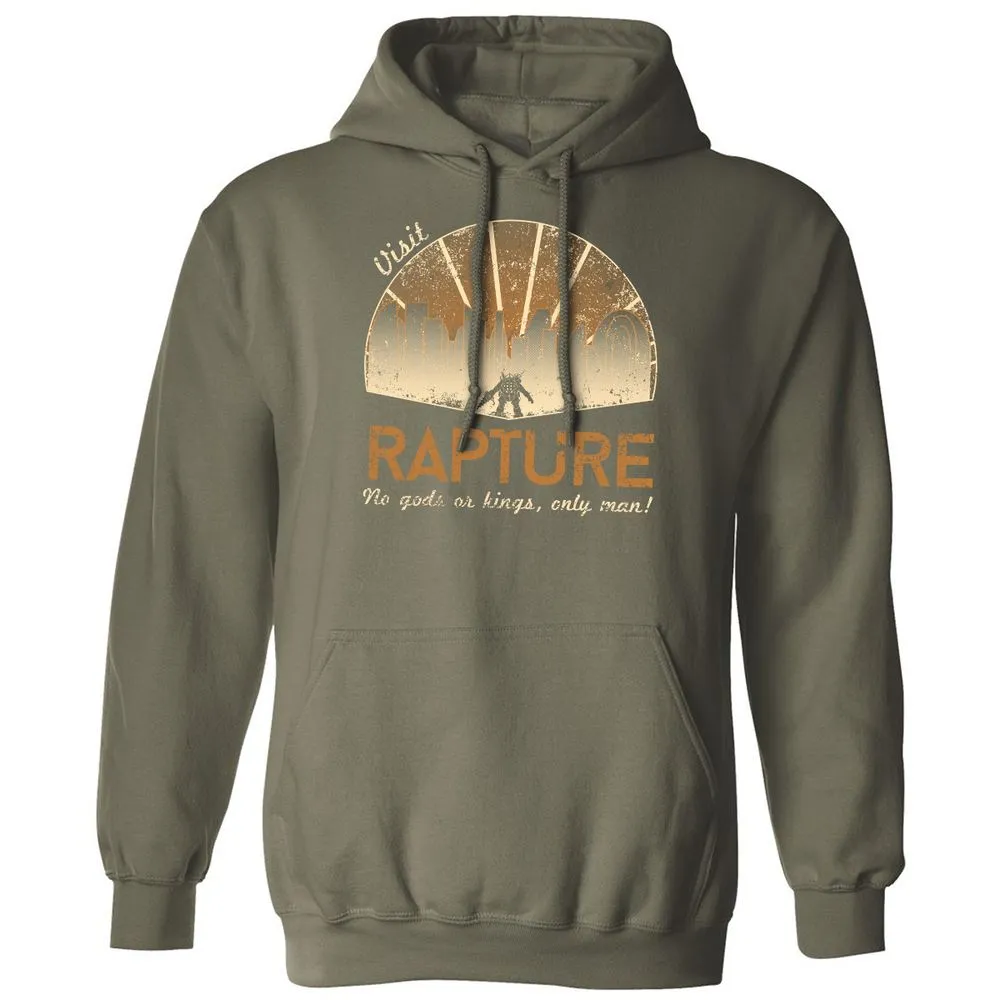 Classic Unisex Hoodie - PUSP7GWX - Military Green - 4