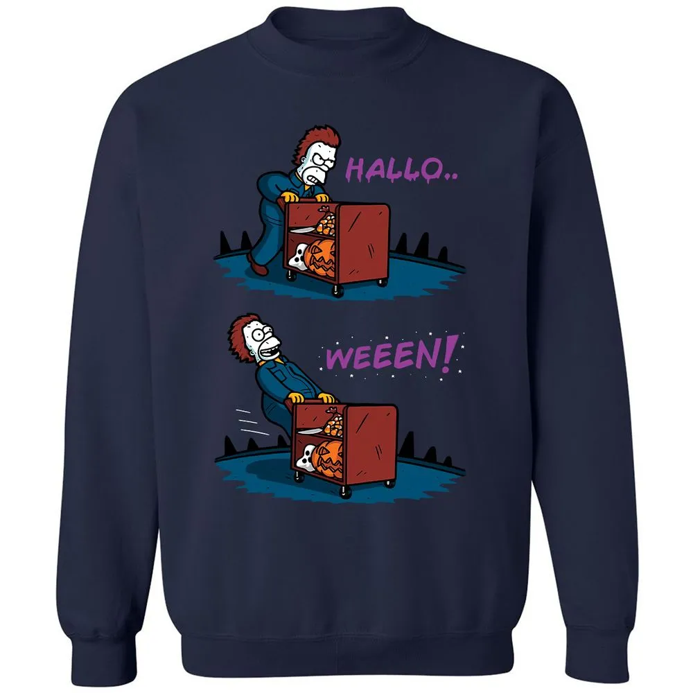 Classic Unisex Sweatshirt - 5GUJ4493 - Navy - 2