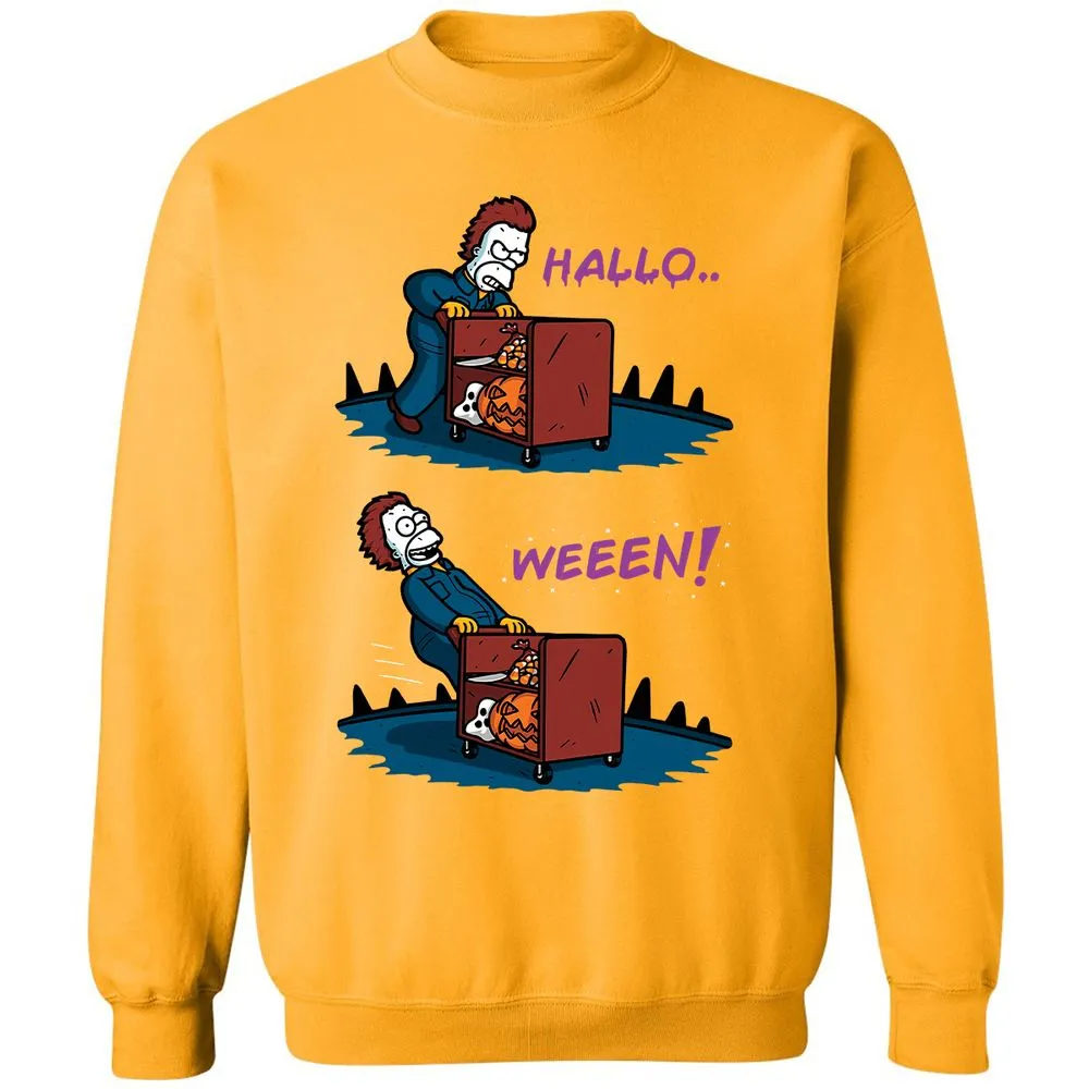 Classic Unisex Sweatshirt - 5GUJ4493 - Gold - 11