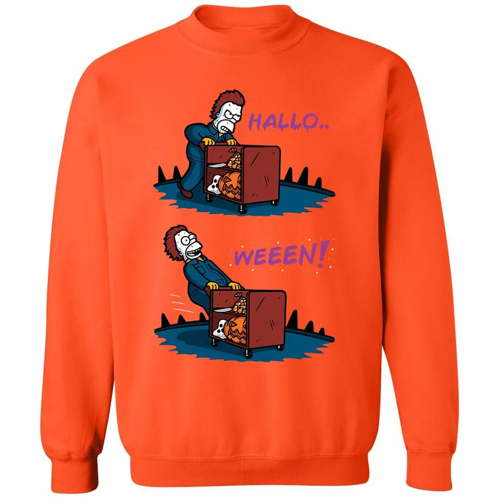 Classic Unisex Sweatshirt - 5GUJ4493 - Orange - 10