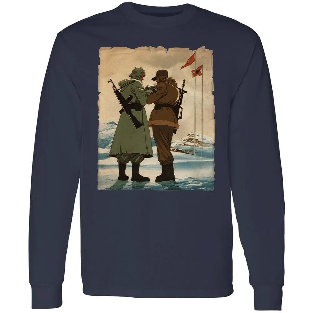 Long Sleeve T-Shirt - 2T4HG375 - Navy - 2