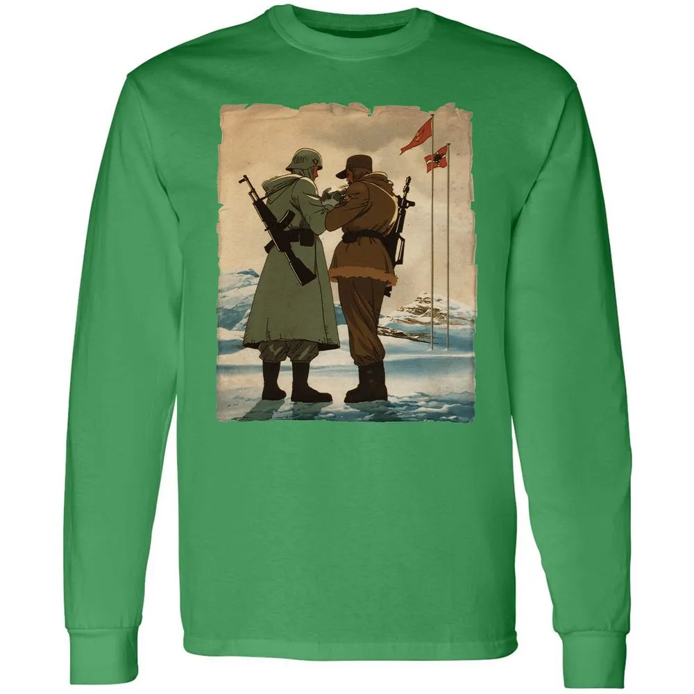 Long Sleeve T-Shirt - 2T4HG375 - Irish Green - 10