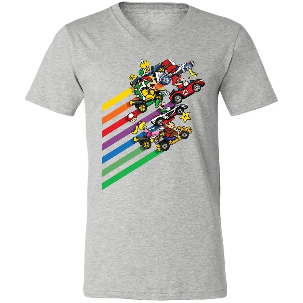 Unisex V-Neck T-Shirt - FB6G6S4G - Athletic Heather - 7