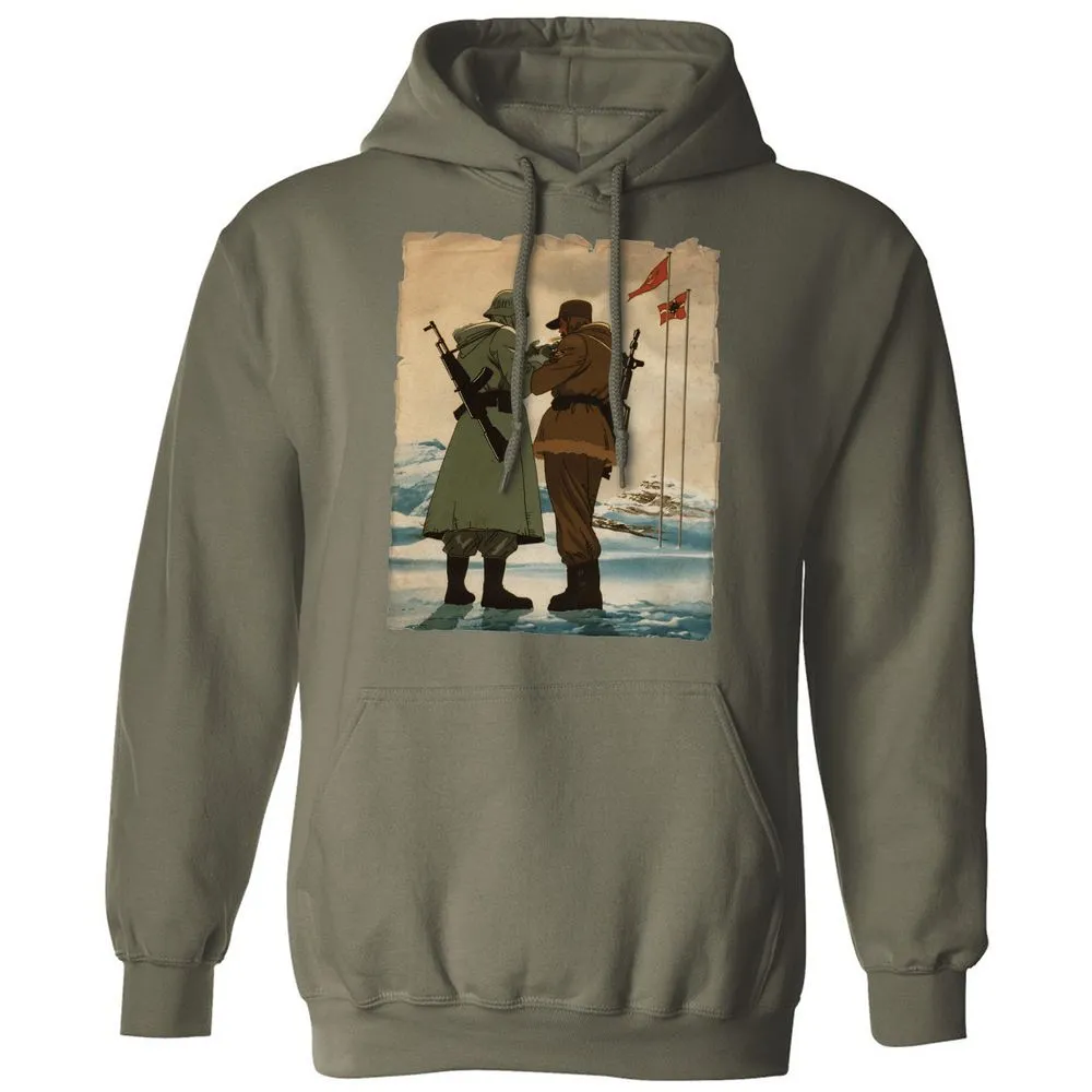 Classic Unisex Hoodie - FQWFJJEW - Military Green - 4