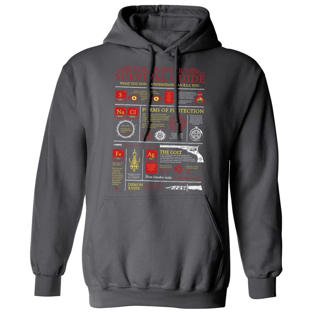 Classic Unisex Hoodie - M68U7N92 - Charcoal - 7