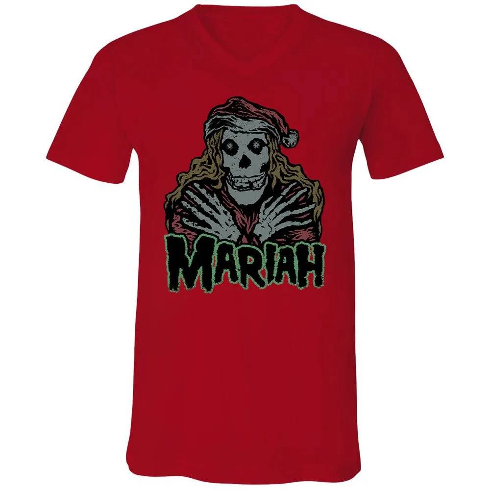 Unisex V-Neck T-Shirt - ELDR5SZF - Red - 3