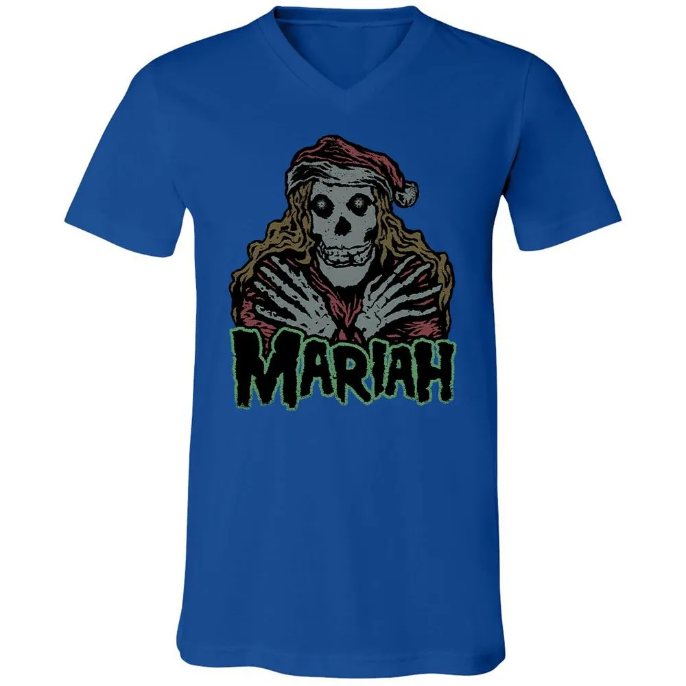 Unisex V-Neck T-Shirt - ELDR5SZF - True Royal - 4