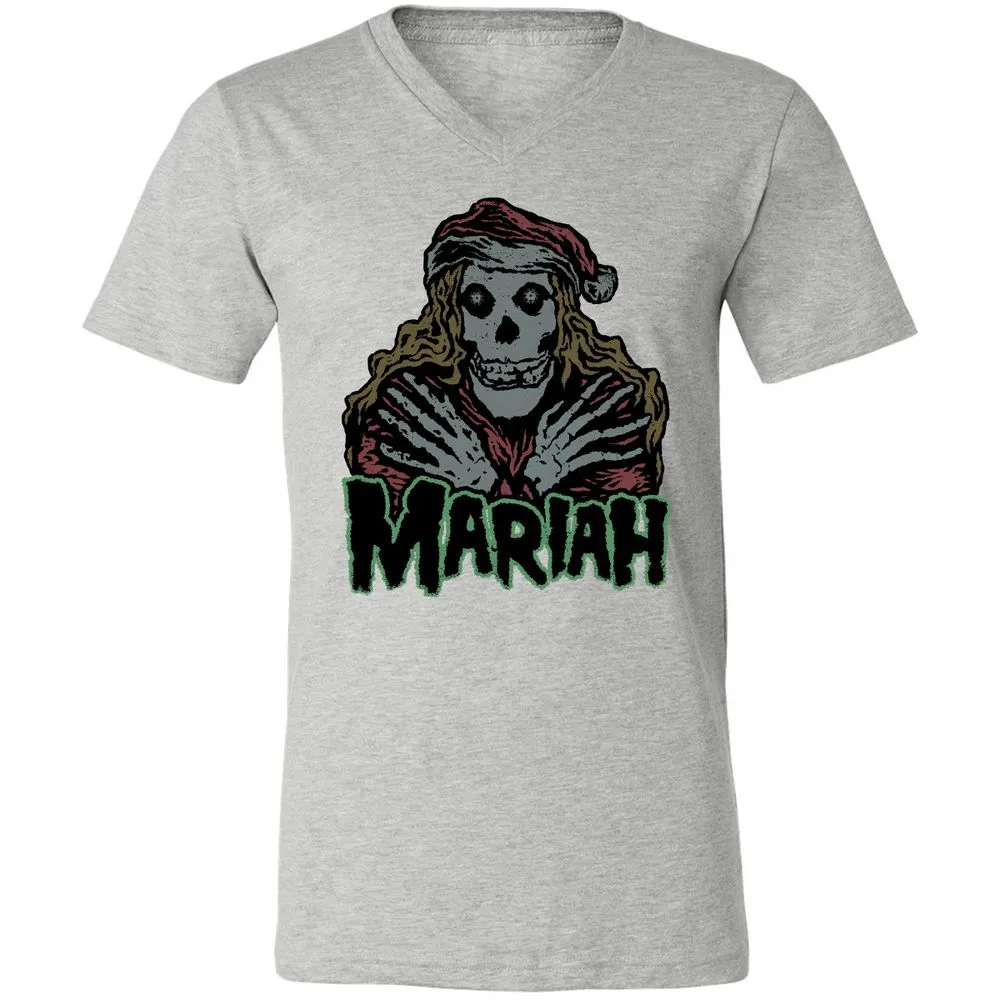 Unisex V-Neck T-Shirt - ELDR5SZF - Athletic Heather - 7