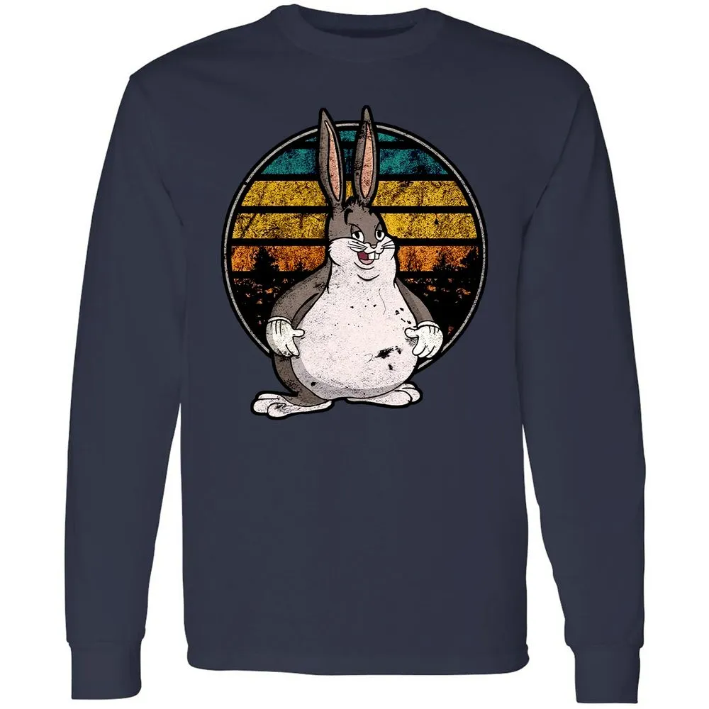 Long Sleeve T-Shirt - 1XNSRHZ3 - Navy - 2
