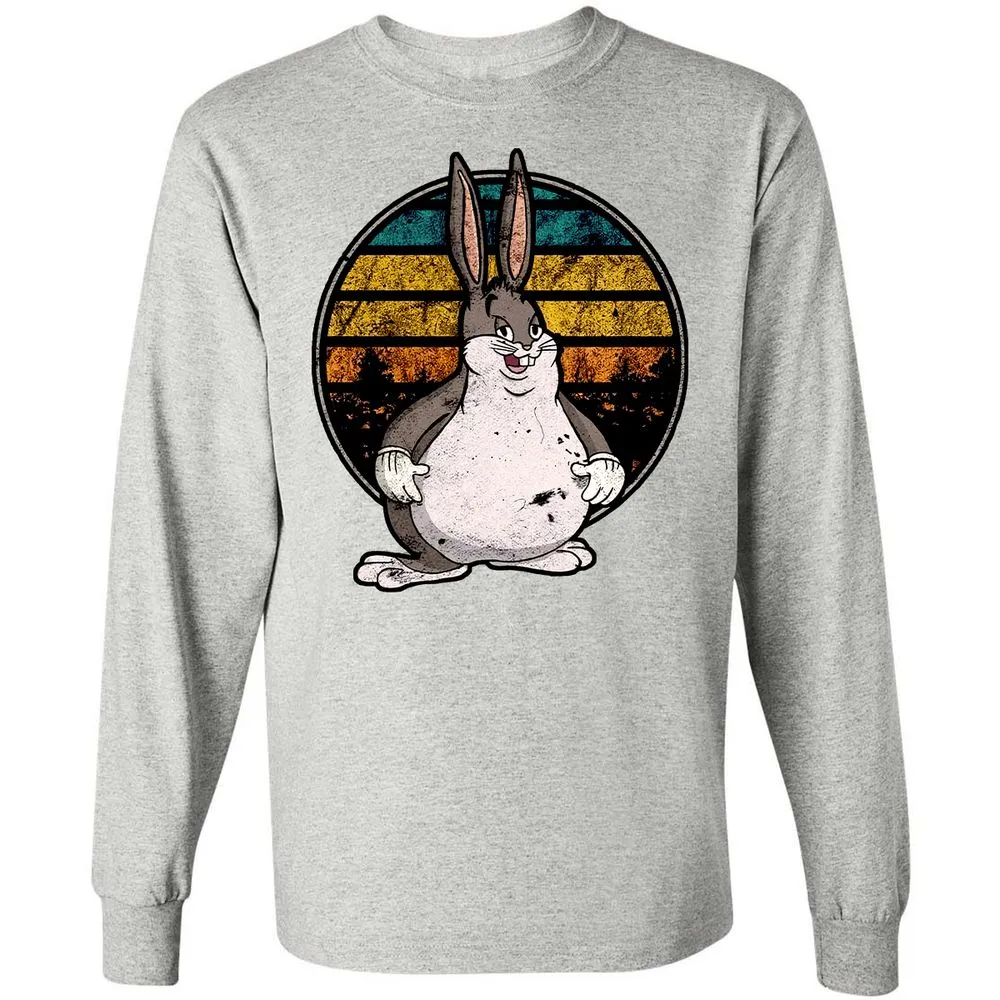 Long Sleeve T-Shirt - 1XNSRHZ3 - Ash - 7