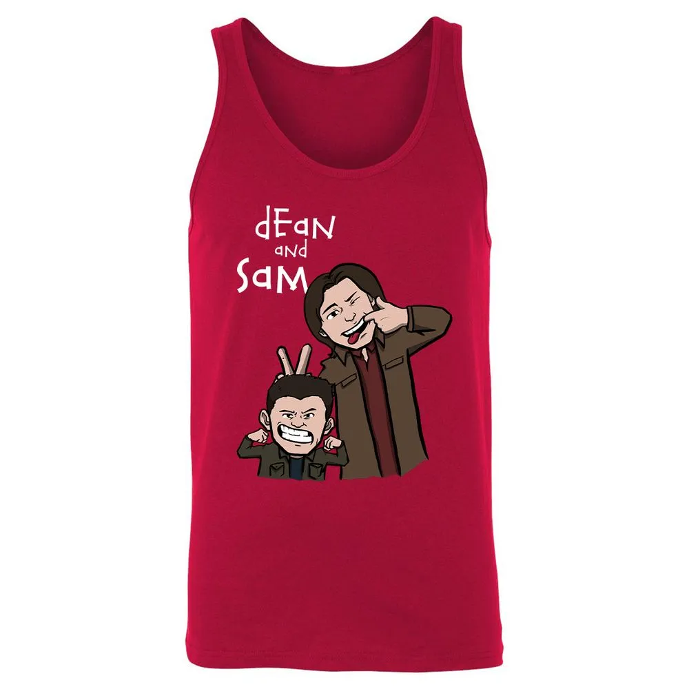 Unisex Jersey Tank - GPBQH5S7 - Red - 11