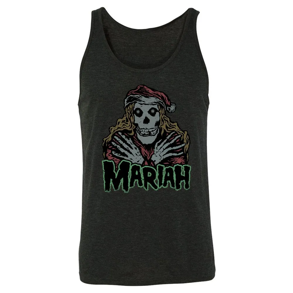 Unisex Jersey Tank - 7N8SVDK2 - Charcoal Black Triblend - 5