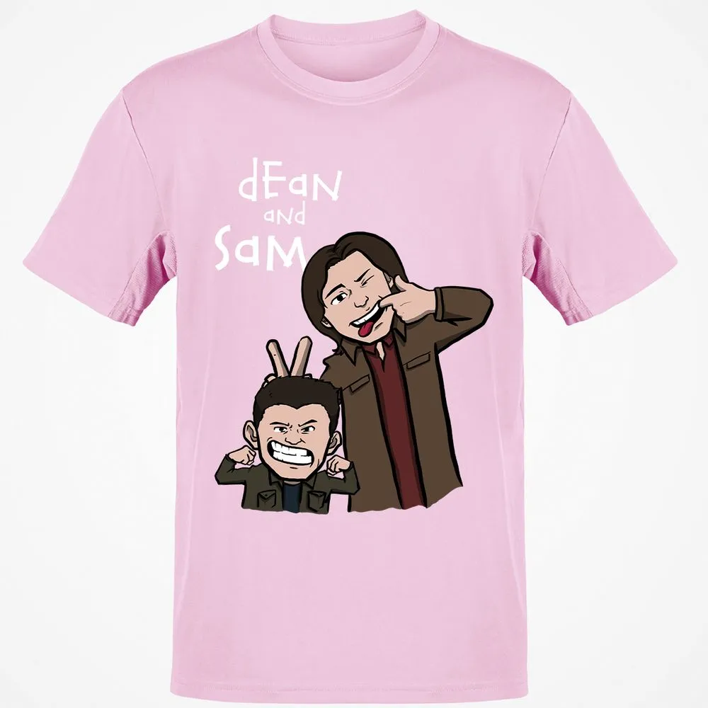 Classic Unisex T-Shirt - QFLUG7L9 - Light Pink - 5