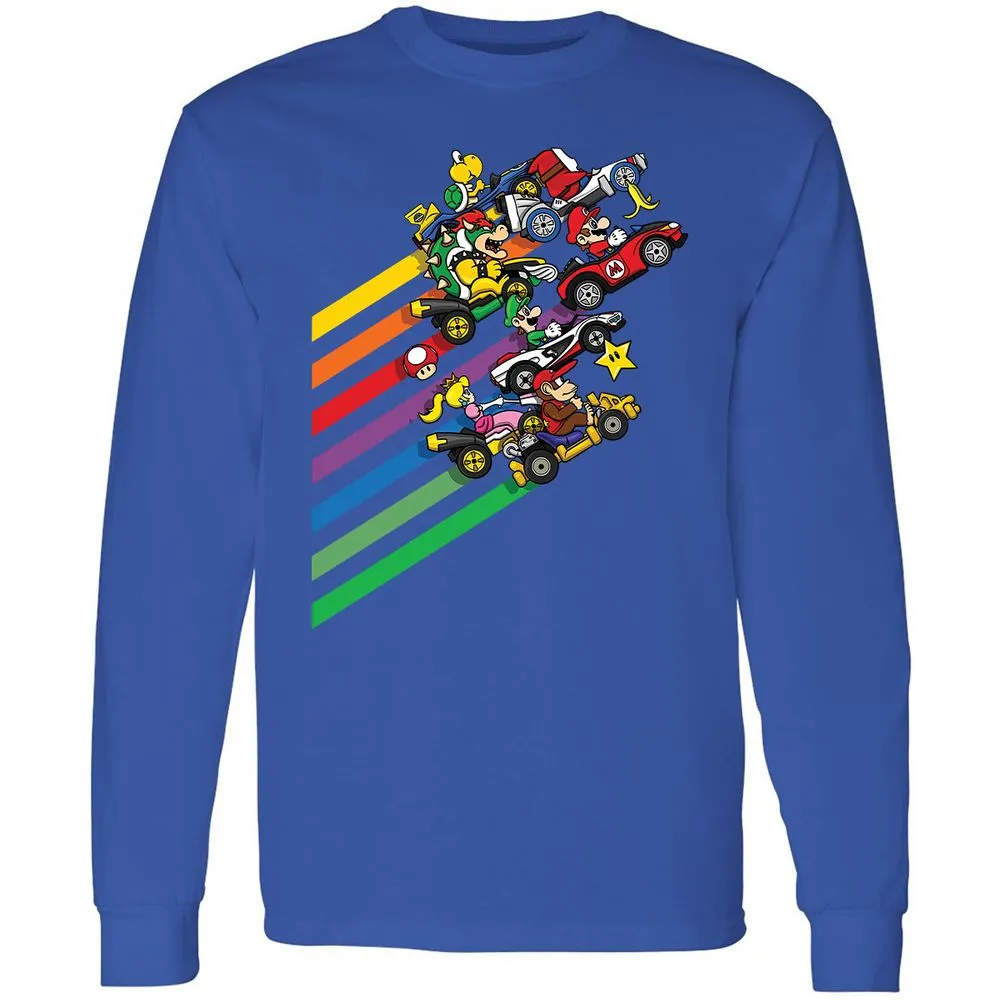Long Sleeve T-Shirt - TZTUF855 - Royal - 8