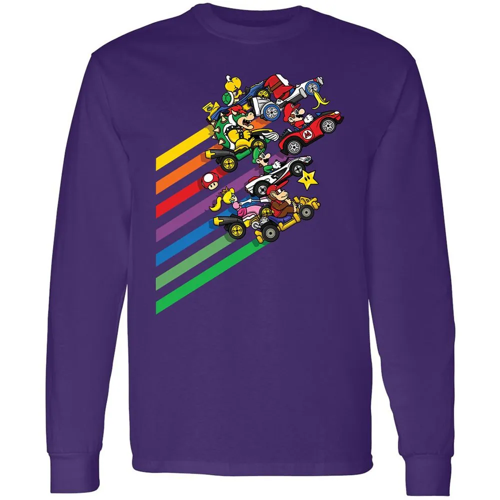 Long Sleeve T-Shirt - TZTUF855 - Purple - 13