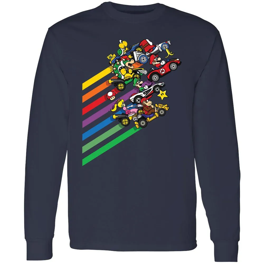Long Sleeve T-Shirt - TZTUF855 - Navy - 2