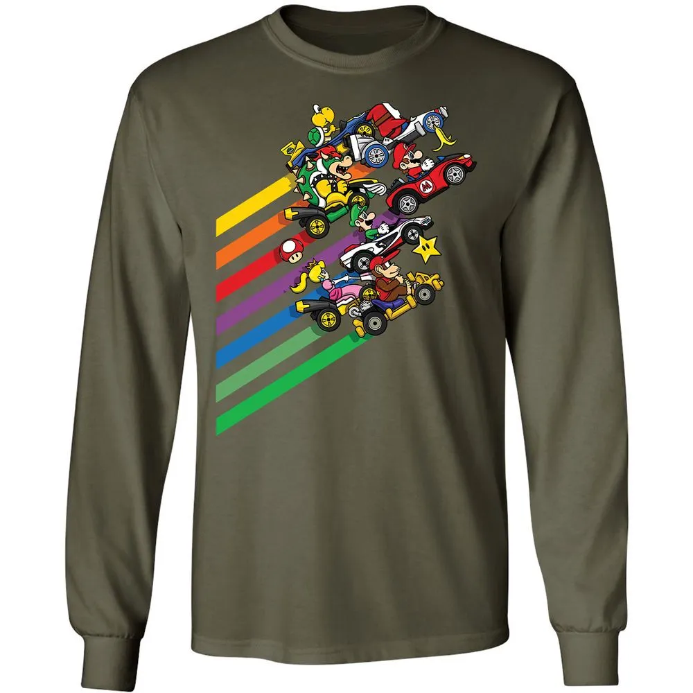 Long Sleeve T-Shirt - TZTUF855 - Military Green - 16