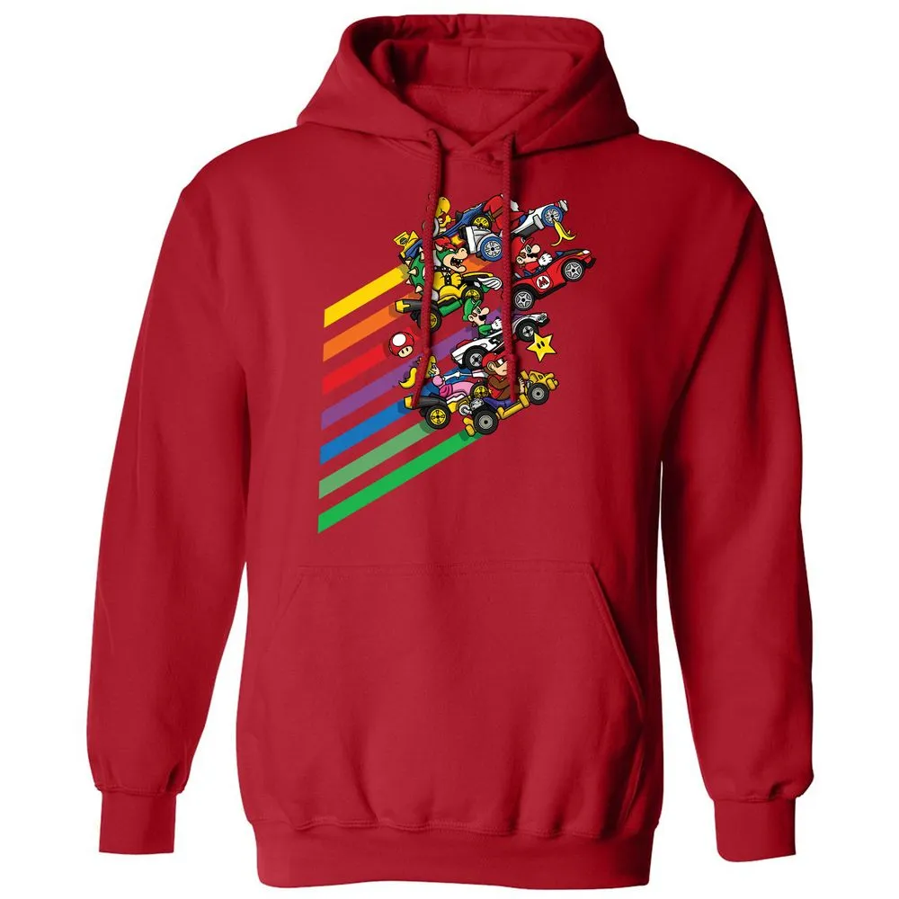 Classic Unisex Hoodie - J451P7JV - Red - 5