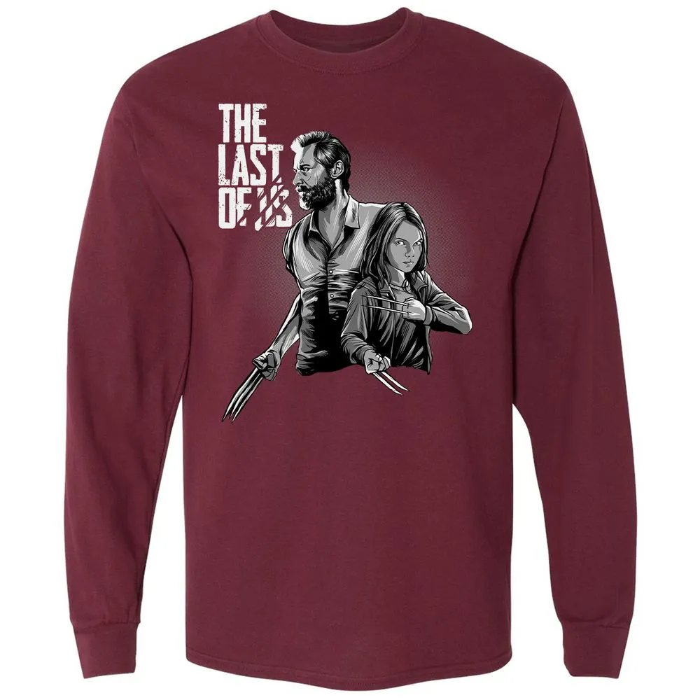 Long Sleeve T-Shirt - C6KWM5B7 - Maroon - 11