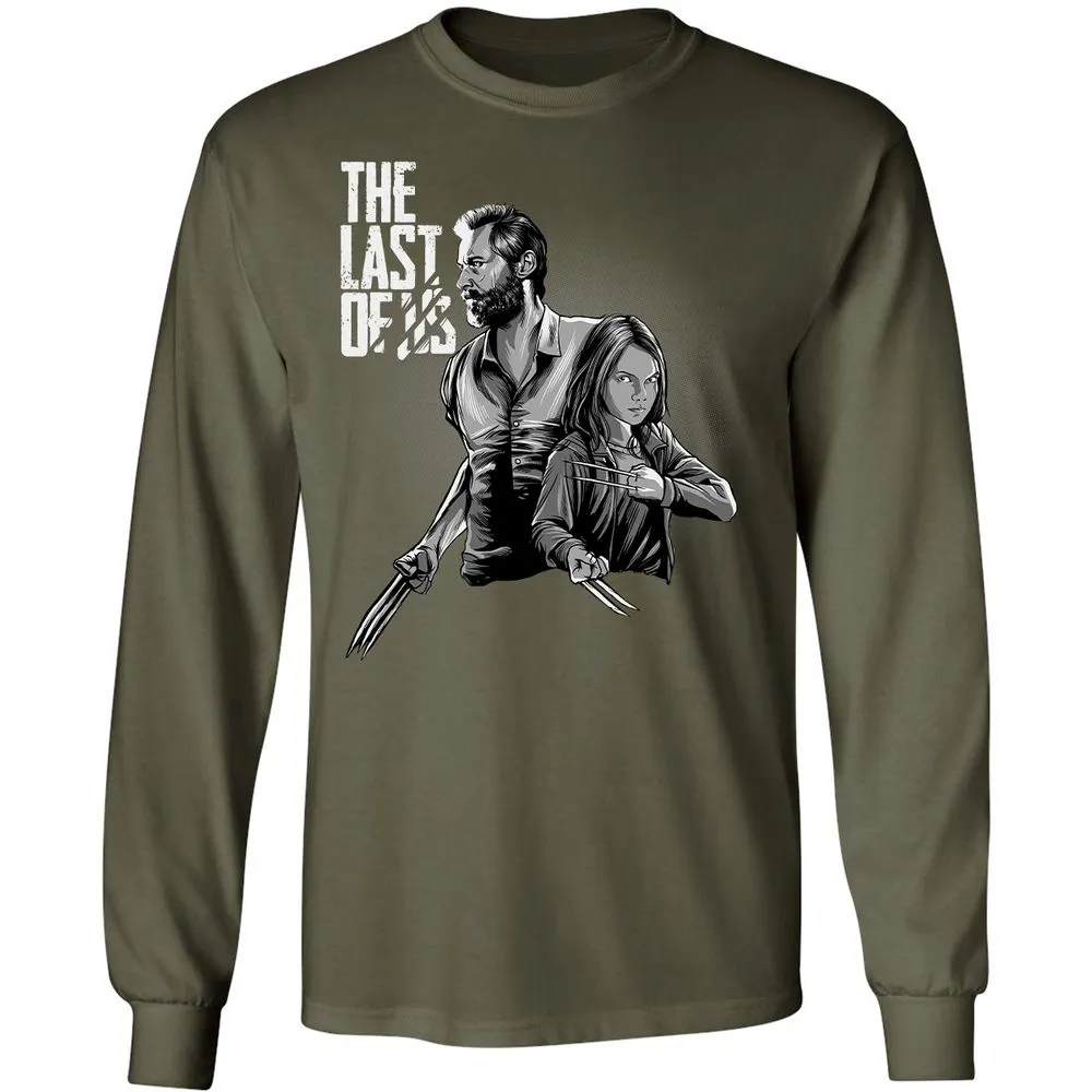 Long Sleeve T-Shirt - C6KWM5B7 - Military Green - 16