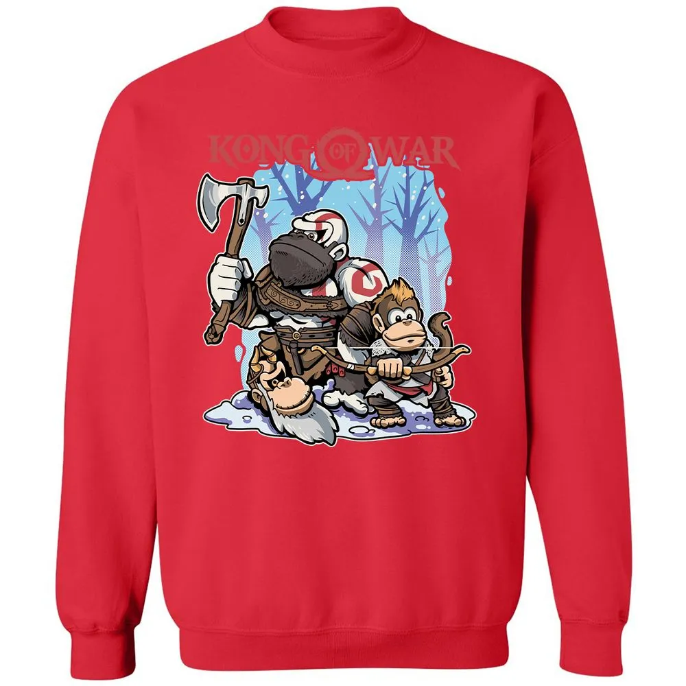Classic Unisex Sweatshirt - U192Q5ZH - Red - 5