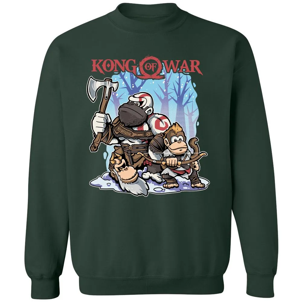 Classic Unisex Sweatshirt - U192Q5ZH - Forest Green - 4