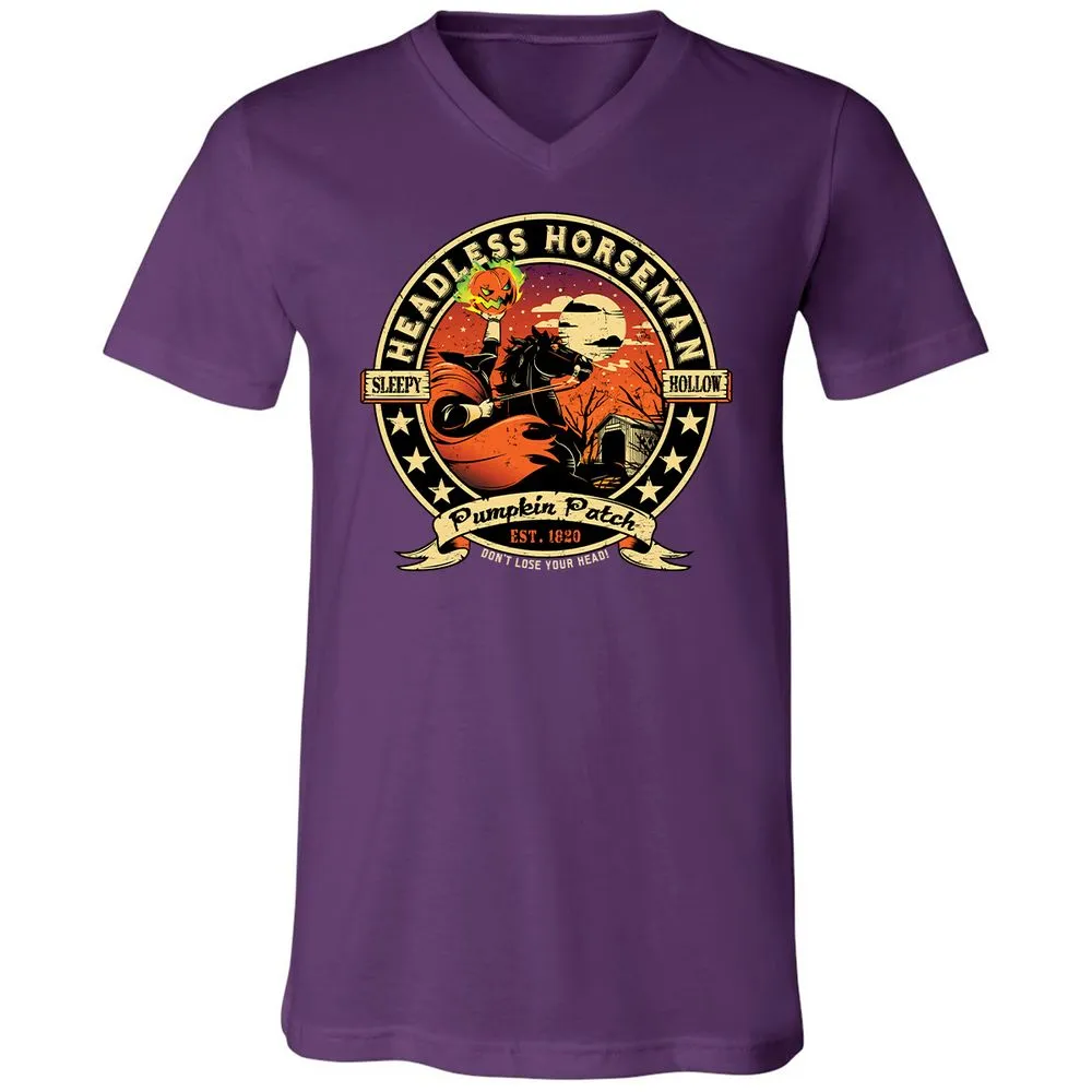 Unisex V-Neck T-Shirt - K6WETU45 - Team Purple - 9