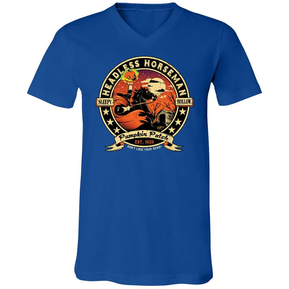 Unisex V-Neck T-Shirt - K6WETU45 - True Royal - 4