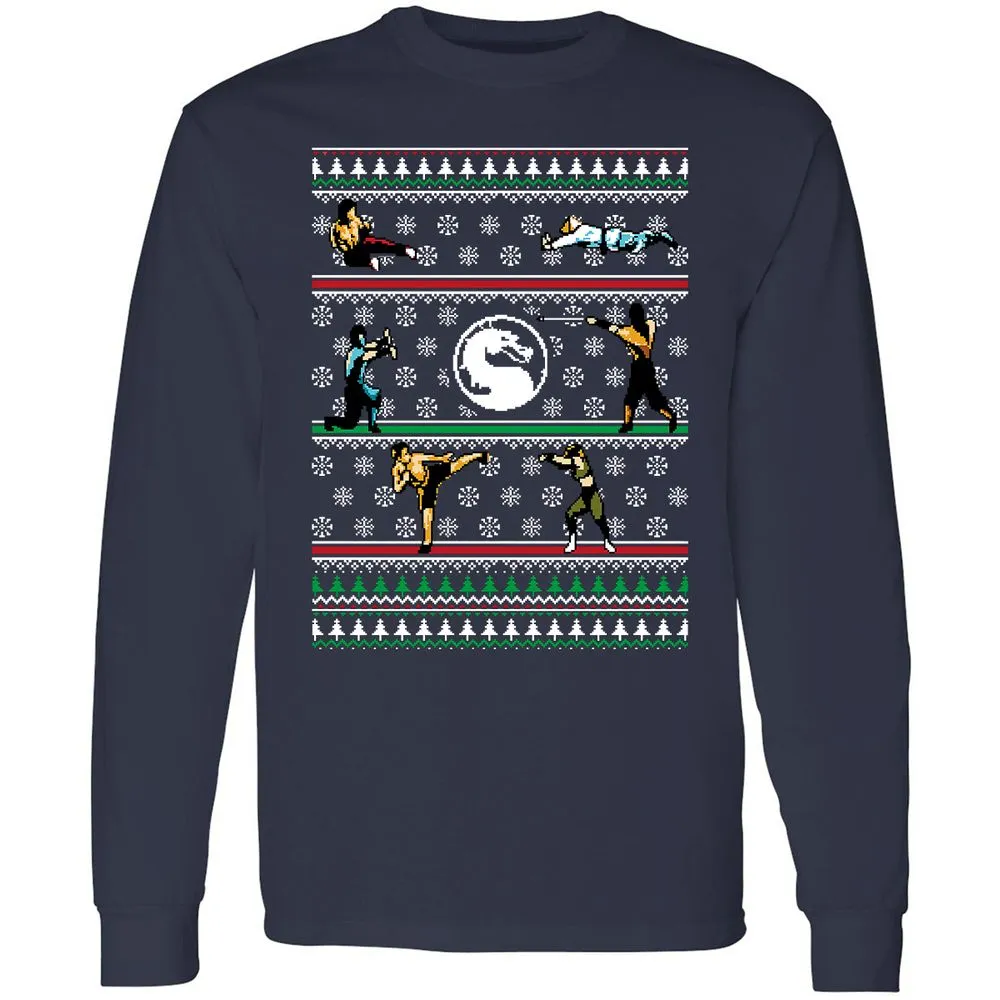 Long Sleeve T-Shirt - 8Y3LLHXJ - Navy - 2