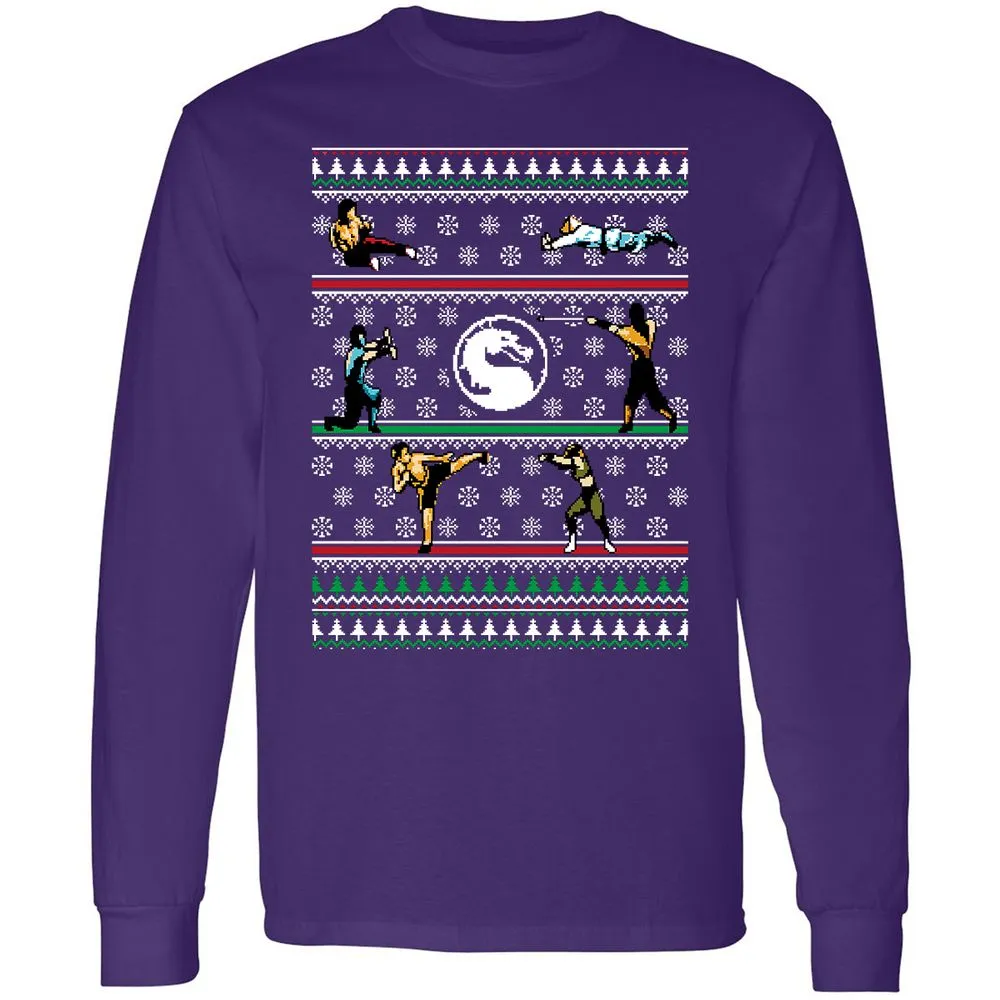 Long Sleeve T-Shirt - 8Y3LLHXJ - Purple - 13