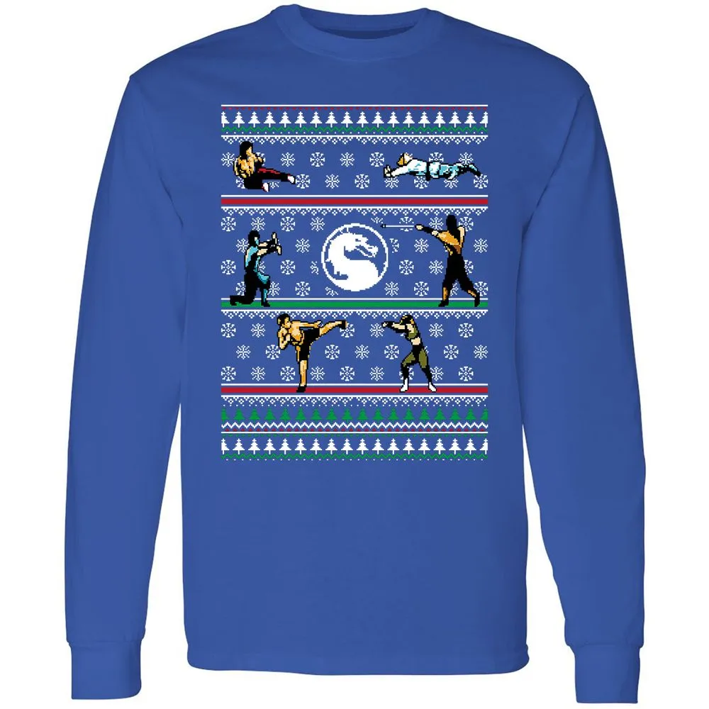 Long Sleeve T-Shirt - 8Y3LLHXJ - Royal - 8