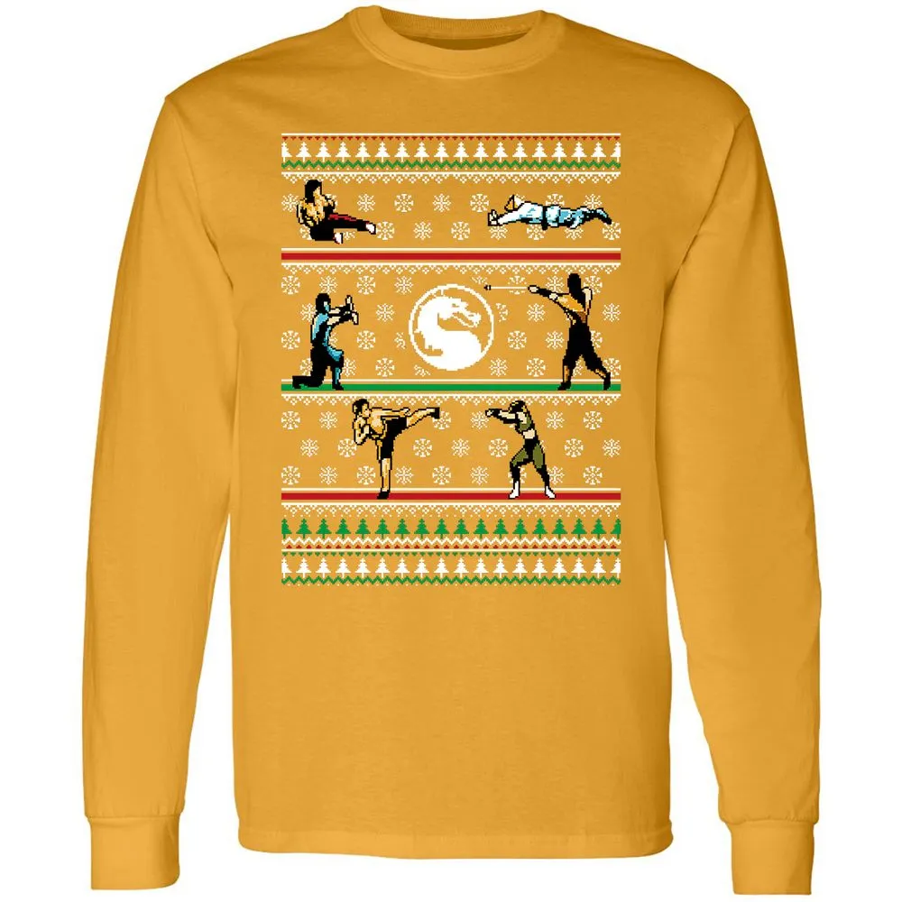 Long Sleeve T-Shirt - 8Y3LLHXJ - Gold - 9