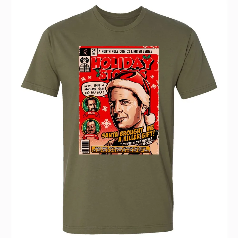 Premium Unisex T-Shirt - HXHFPLB1 - Military Green - 5