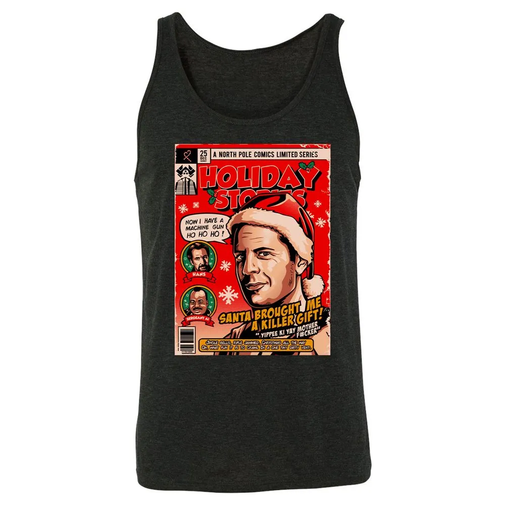 Unisex Jersey Tank - 6MWNJUWX - Charcoal Black Triblend - 5