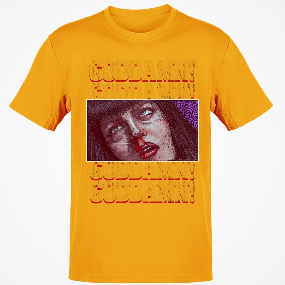 Classic Unisex T-Shirt - 88TE46VF - Gold - 4